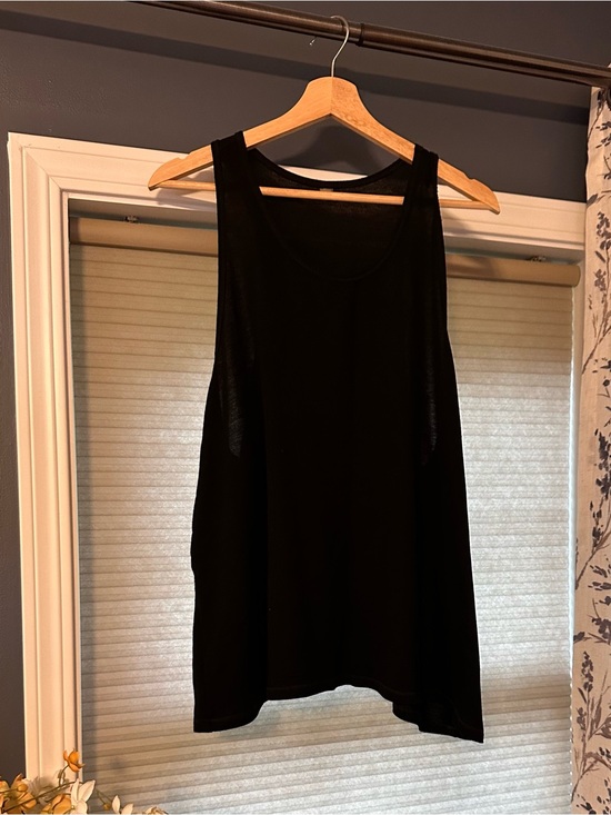 MTA Sport Tops - MTA Sport Black Women's Sleeveless Tank Top